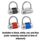 Master Lock Padlock 1523D 2-1/2 in. W (64 mm) Set Your Own Combination Padlock with Colored Dials