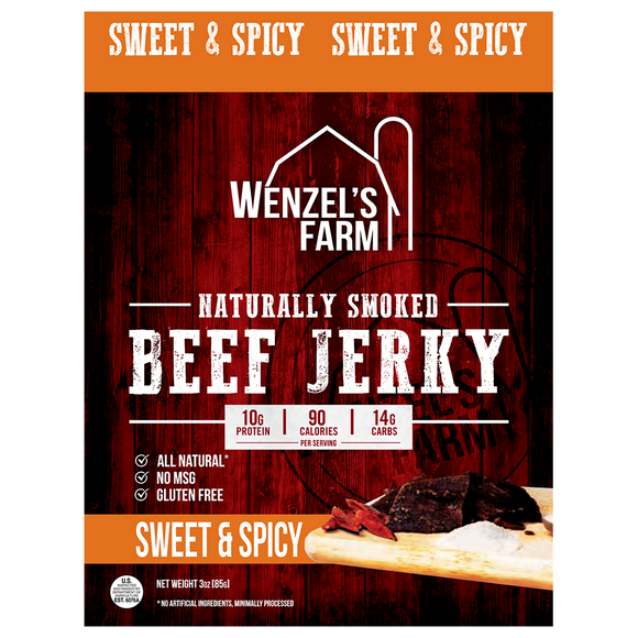 Wenzel's Farm Sweet & Spicy Beef Jerky