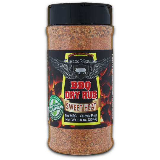 Croix Valley Sweet Heat BBQ Dry Rub (11.8 oz)