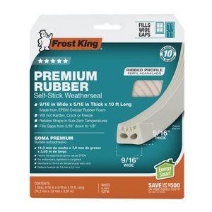 Frost King Premium Rubber Foam
