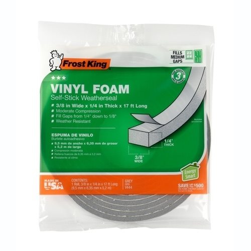 Frost King Vinyl Foam Weatherseal