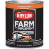 Krylon K02043000 Farm Implement Paint, New Kubota Orange ~ Qt