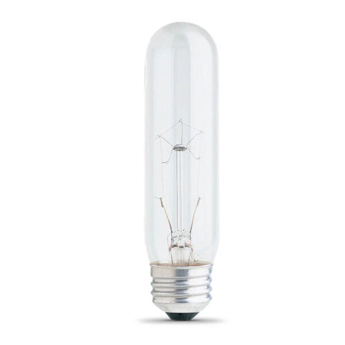 Feit Electric 25-Watt T10 Clear Incandescent Light Bulb