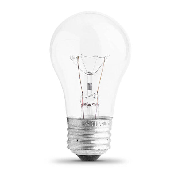 Feit Electric 40-Watt A15 Clear Appliance Incandescent Light Bulb