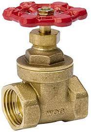 B & K Industries Gate Valve Forged Brass Compact Pattern 1-1/2”