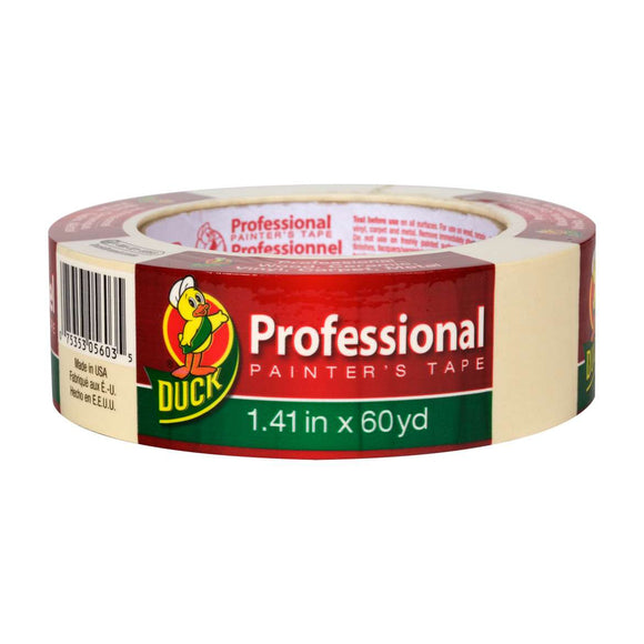 Duck® Brand Professional Painter's Tape - Beige, 1.41 in. x 60 yd.