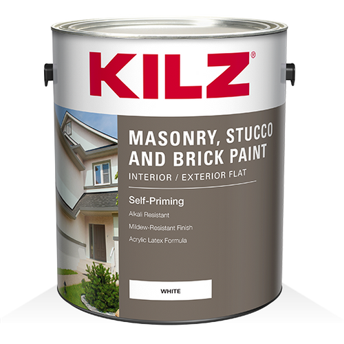 KILZ® Masonry, Stucco & Brick Flat paint