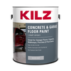 KILZ® 1-Part Epoxy Concrete & Garage Floor Paint 1 Gallon Silver Gray