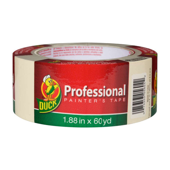 Duck® Brand Professional Painter's Tape - Beige, 1.88 in. x 60 yard